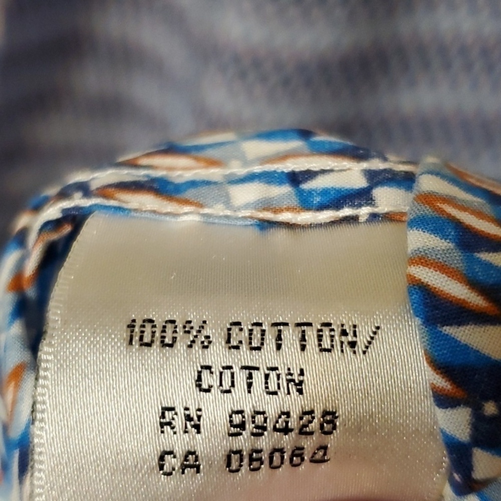 Bugatchi UOMO Slim fit blue LS button down Size XL - Picture 4 of 11